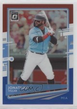 2020 Panini Donruss Optic Red White & Blue Prizm 8/150 Jonathan Villar #144 0nr3
