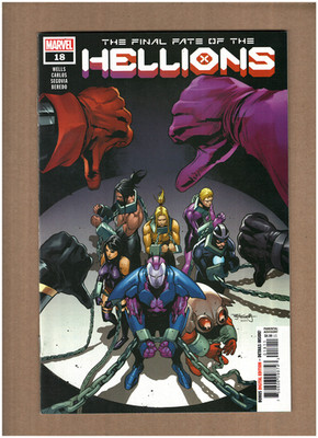 Hellions #18 Marvel Comics 2022 HAVOK PSYLOCKE NANNY FINAL ISSUE NM- 9.2