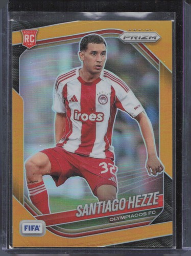2025-26 Panini Prizm FIFA #217 Santiago Hezze Gold Prizms /10