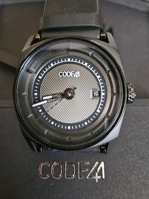 CODE41 Anomaly-02 AN02-BK-ST-PER-BK 42mm Automatic Mint w/ Full Set