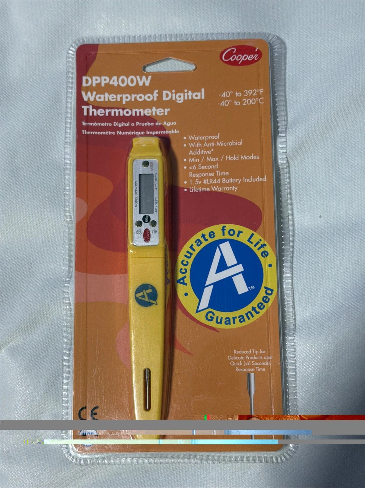 Cooper-Atkins CooperAtkins DPP400W 40 to 392 F Digital Pocket