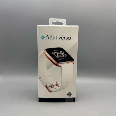 Fitbit Versa Aluminiumgehäuse Rosa mit Silikonarmband - SEHR GUT - GETESTET