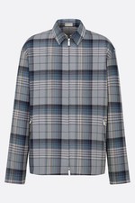 DIOR Checkered Zipped Shirt New  Authentic