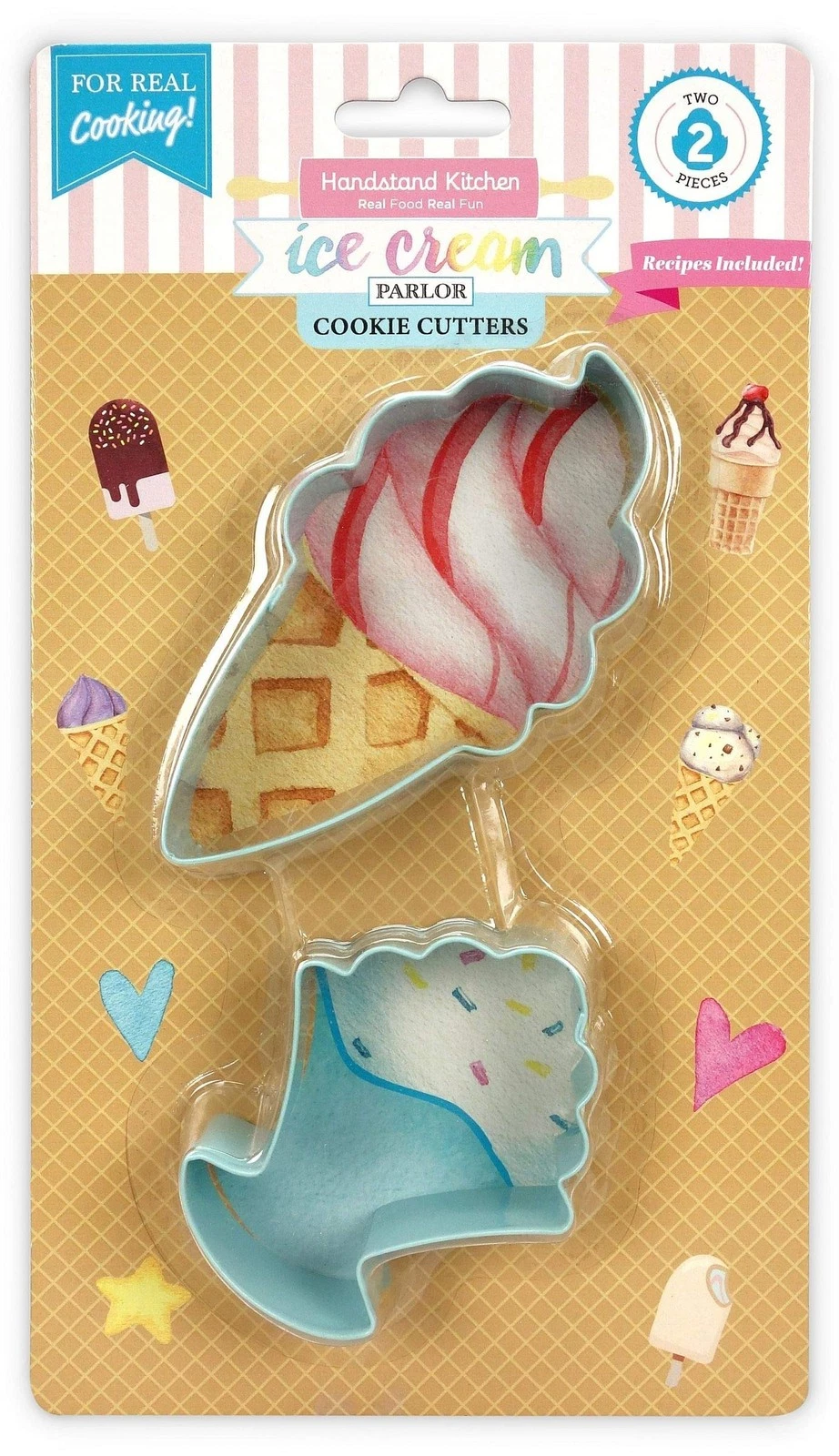 Handstand Kitchen Ice Cream Parlor Cookie Cutter