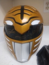 Power Rangers Lightning Collection White Ranger Helmet Autographed Jdf