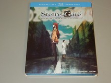 *STEINS GATE THE MOVIE LOAD REGION* 2-DISC BLU-RAY/DVD W/SLIPCOVER REGION A