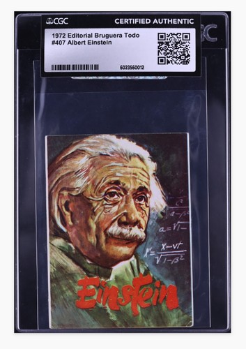 1972 🧮 Albert Einstein Editoriale Bruguera Todo #407 Taglio a mano - Foto 1 di 2