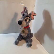 Disney Store Lady and The Tramp 16  Tramp Large Plush Stuffed Animal Toy