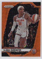2024 Panini Prizm WNBA Orange Velocity Prizm DiJonai Carrington #118 0vl5