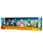 Nintendo Super Mario Action Figures Mario and Friends 6cm 5 Pack
