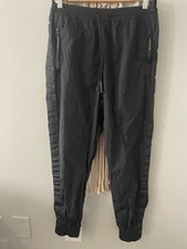 Allyson Felix Athleta Black Windbreaker Joggers Size Small