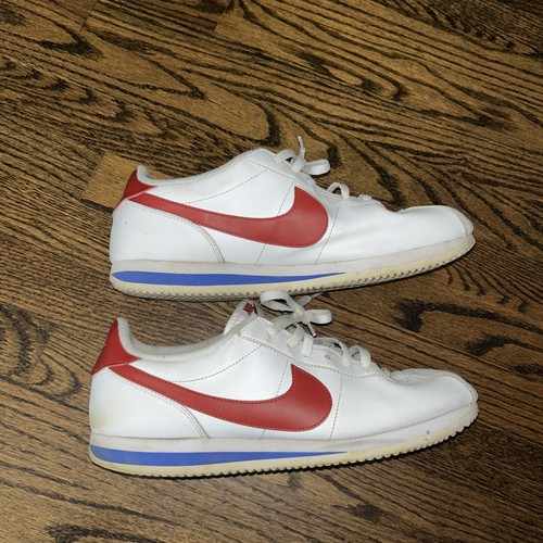 2016 Nike Cortez klassische Turnschuhe Herren Größe 13 weiß/rot (749571-14