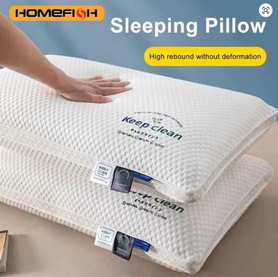 High Elasticity Anti collapse 3D Soft Neck Protection Single Sleep Pillow Hotel