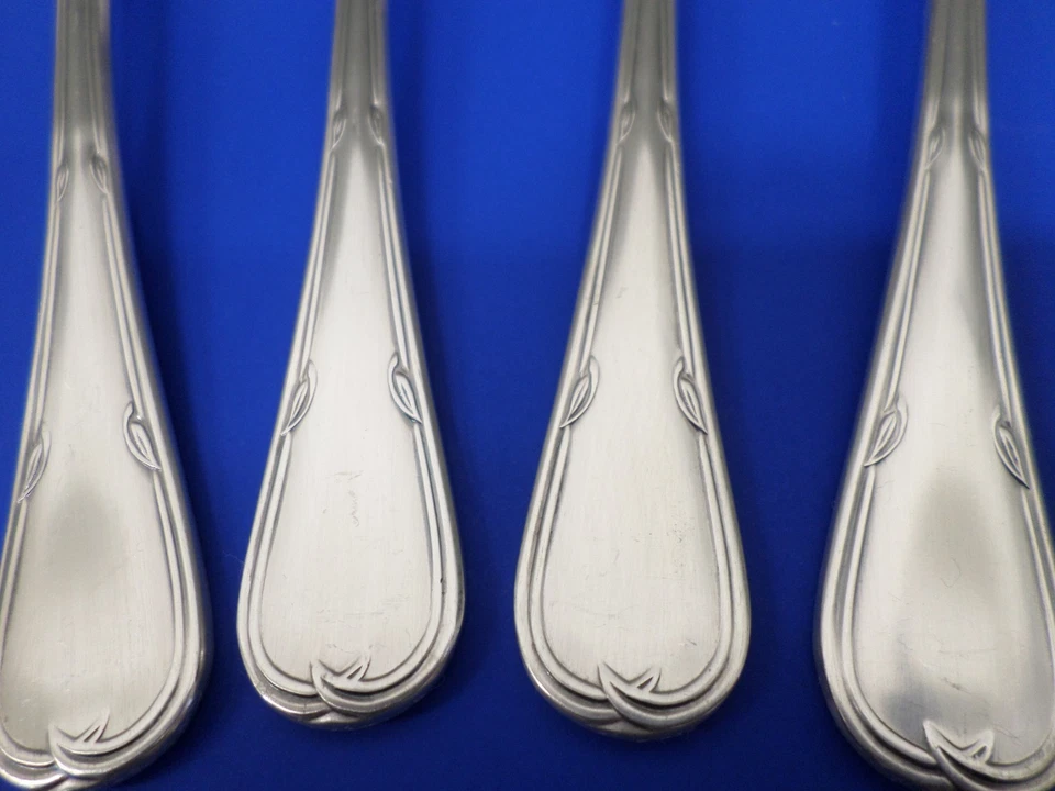 6 - S8Y2 Hojas SORI YANAGI Marciano Plateado 18-8 Acero Inoxidable Japón CUCHARADITAS Foto 2 de 4