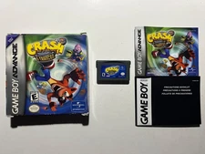 Crash Bandicoot 2: N-Tranced (Game Boy Advance GBA)Authentic Complete CIB🔥Nice