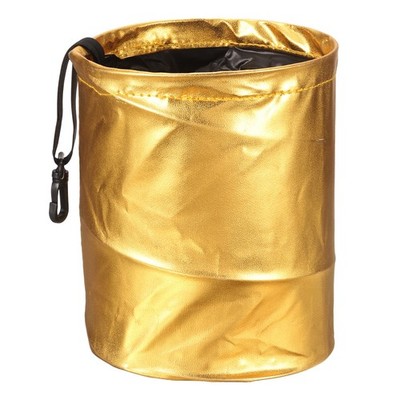 Auto Mülleimer 0 9 Gallon Falbar Auslaufsicher Müllorganisator Gold