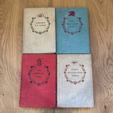 4 Landmark Books - The Alamo, West Point, D-Day, Thirty Seconds Over Tokyo