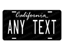 Custom Personalized Vanity Metal License Plate - Your Name Your State Custom Personalized Vanity Metal License Plate - Your Name Your State