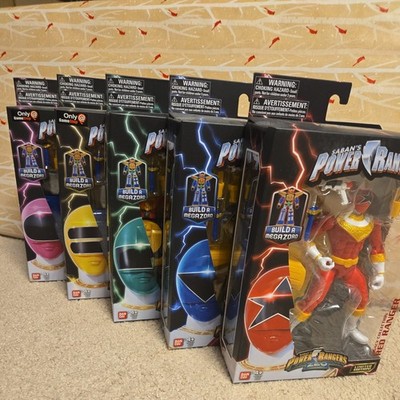 Bandai Saban's Power Rangers Legacy Collection Zeo 5 Figure Set New Sealed 2017