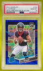 2023 Panini Donruss C.J. Stroud PSA 10 Rated Rookie Blue Scope Prizm RC Texans