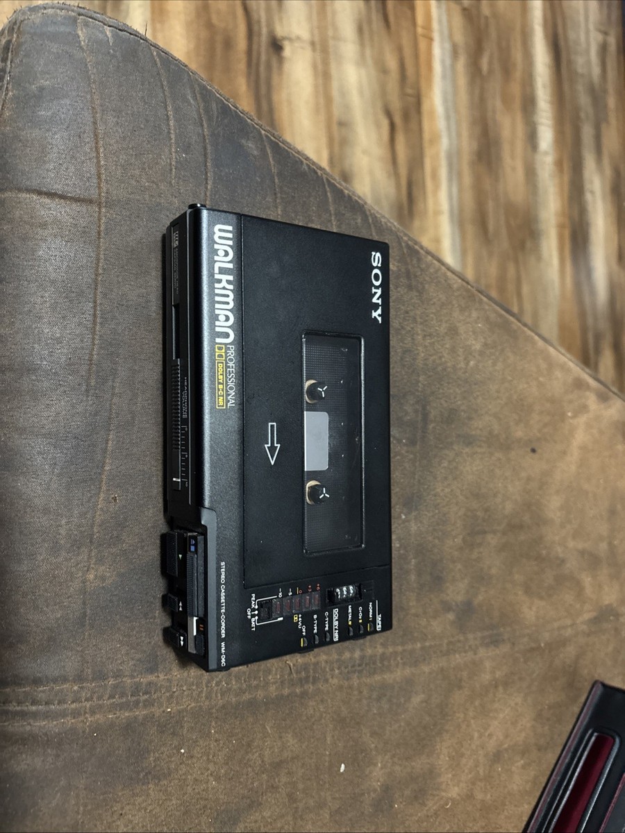 Sony Walkman Professional WM-D6C Cassette Recorder/Player