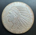 1/2 OZ SILVER BULLION 1929 INDIAN-GOLDEN STATE MINT
