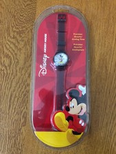 NEW DISNEY MICKEY MOUSE WATCH NOS NEEDS BATTERY SII MARKETING