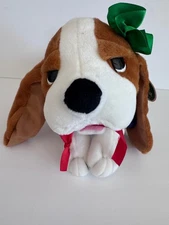 PBC International Musical Beagle Dog w/Christmas Lights 14" Plush w/Video
