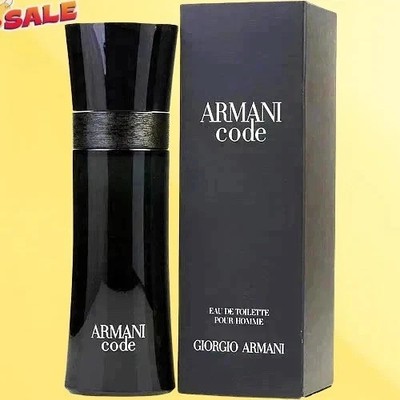 Giorgio Armani Code 4.2oz Men's Eau de Toilette Spray long lasting New & Sealed