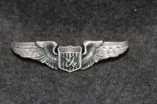US Air Force Basic Astronaut Wings Uniform Badge, Pin 