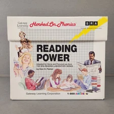 HOOKED ON PHONICS Your Reading Power SRA COMPLETE SET, UNUSED IN OPEN BOX 1992 