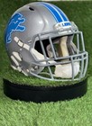 🦁🏟️ Detroit Lions - Silver Riddell Speed Football Helmet — photo 2