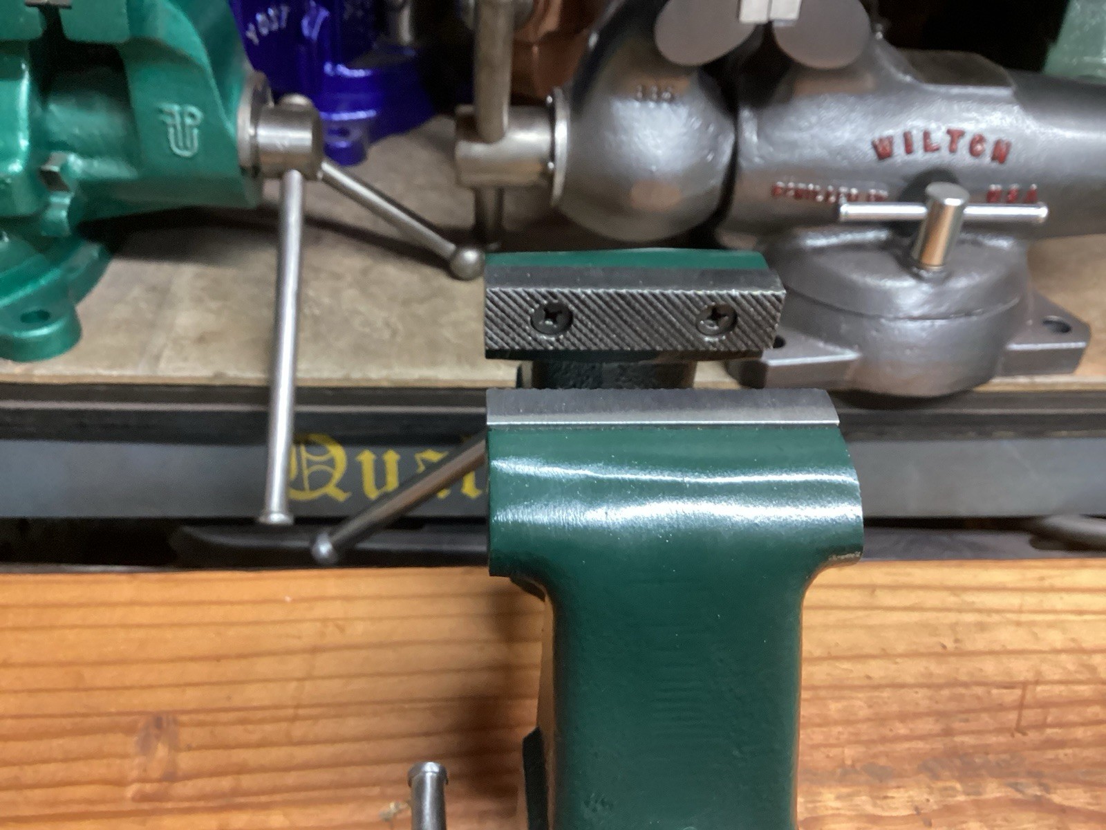 Restored Vintage  Columbian Professional Vise  3 In Jaws 26 LBS USA