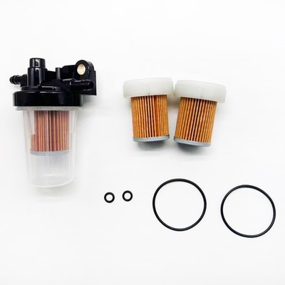 Fuel Filter Assembly & 2pcs Filter For 6A320-58862 6A320-58830 Kubota B-Series 