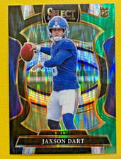 Jaxson Dart #93 [Black Green Prizm Shock] 2025 Panini Select Football [RC]