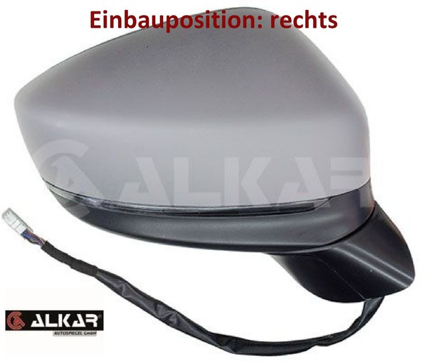 Alkar 6148738 AußEnspiegel Rechts Spiegel AußEn FüR Mazda-image