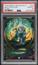 2026 DISNEY LORCANA EN 12-WILDS UNKNOWN BUZZ LIGHTYEAR - JUNGLE RANGER PSA 10