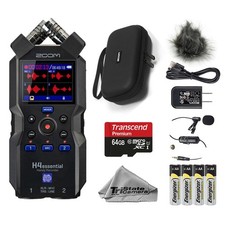 Zoom H4essential Recorder w/ ZH4E Accessory Pack  64GB - Essential Kit