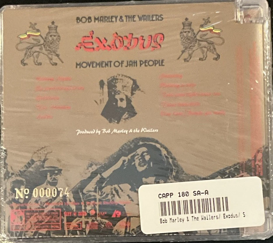 BOB MARLEY EXODUS Analogue Productions Hybrid SACD 2025 #74 New SEALED - Image 2 of 4