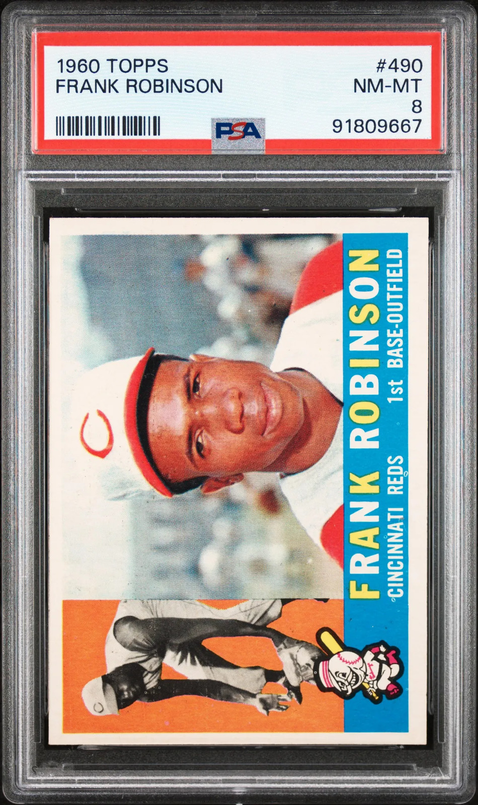 1960 Topps Frank Robinson #490 PSA 8