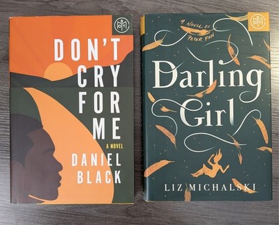 BOTM Lot of 2 Don't Cry For Me & Darling Girl Book of the Month Club Hardcovers