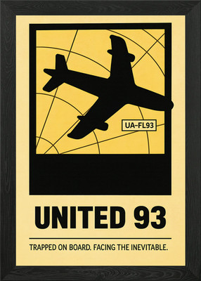 United 93 Poster Gerahmtes Wandbild Poster Leinwanddruck Bild