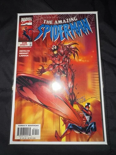 AMAZING SPIDER-MAN #431 (1998) NM 1ST COVER COSMIC CARNAGE