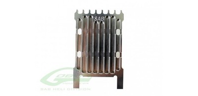 SAB Goblin 570 Sport Precision CNC Aluminium Front Fahrwerk Chassis Mount...