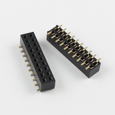 5Pcs 2mm 2.0mm Pitch 2x10 Pin 20 Pin Female Dual Row SMT SMD Pin Header Strip #h