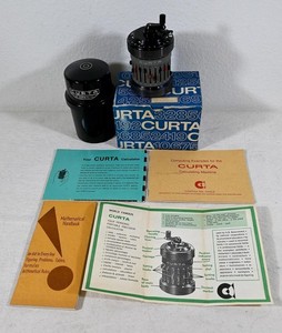 CURTA CALCULATOR Type 2 in #'d Original Box w/ Can, Manuals & Booklets