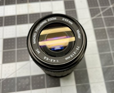 Vivitar Macro Focusing Zoom C/FD 70-210mm 1:4.5-5.6 Bought With AE-1 Program