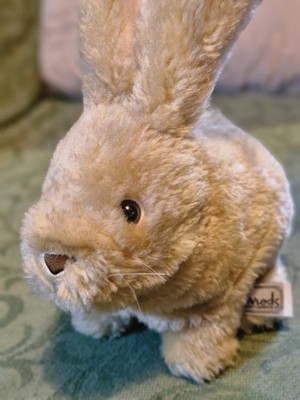 RARE Vintage Harrods Of Knightsbridge Mechanical Bunny 1986 Tested & Working