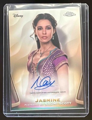 2025 Topps Non-Sport Chrome Disney Naomi Scott Authentic Auto #AA-NS
