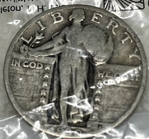 1930 Standing Liberty Quarter Silver 25C US Coin
